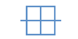 Symbol elektryczny zamek z blokadą mechaniczną (łącznika)